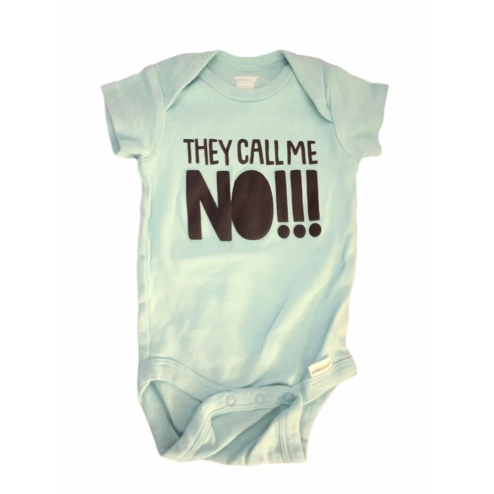 6pc Infant Bodysuit Onesies Lot sz 3-6M Boy/Girl/Neutral Sarcasm/Quote Set